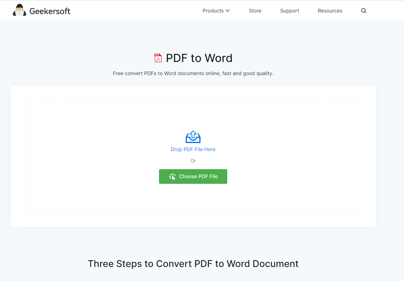 Geekersoft Free PDF to Word gallery image