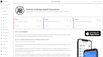 Use of English PRO Web-App gallery image