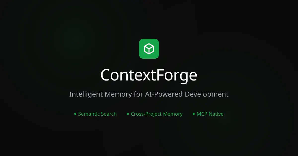 Banner del producto ContextForge