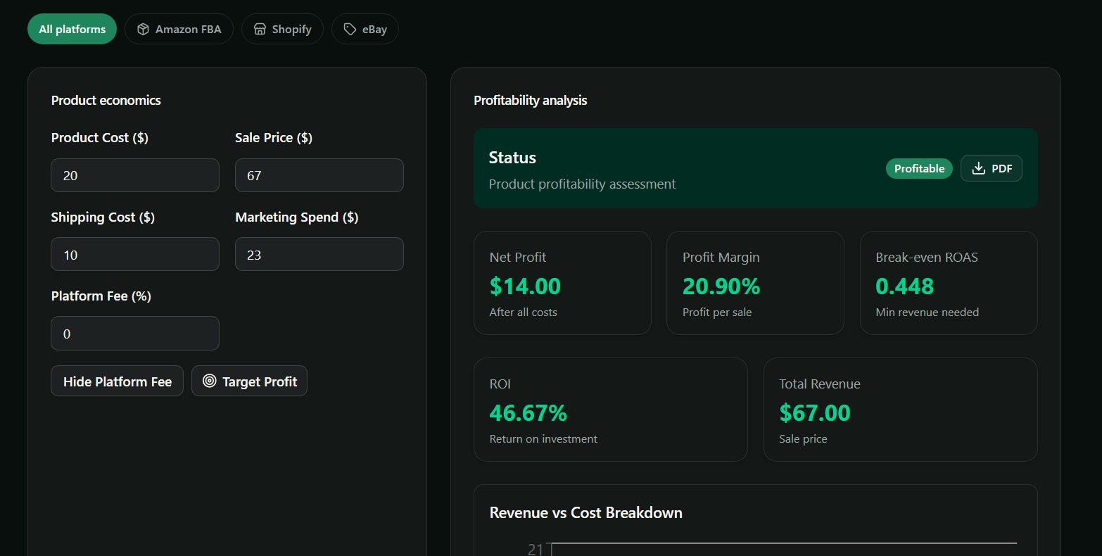 ProfitMetric gallery image