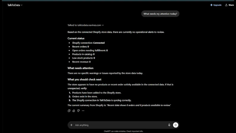 TalkToData screenshot 4