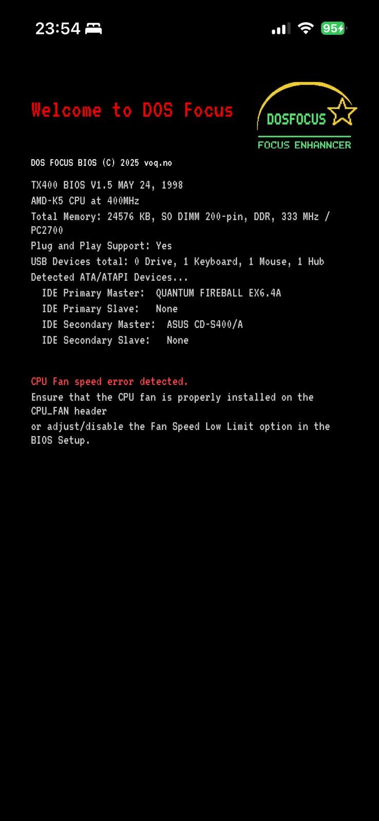 DOS Focus  gallery image