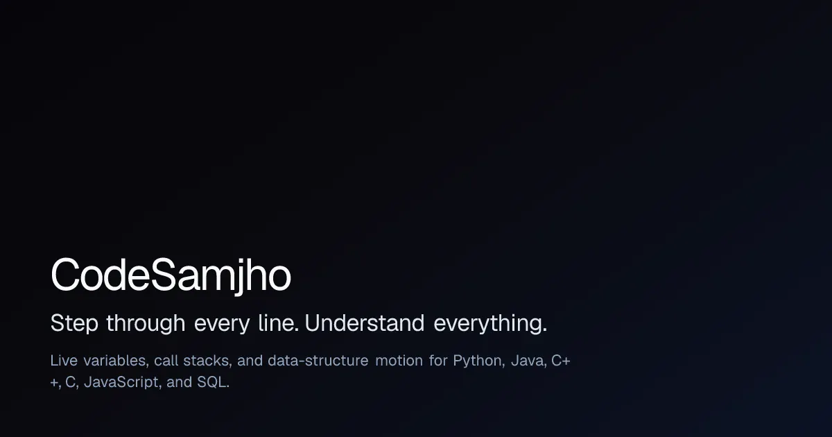 CodeSamjho gallery image