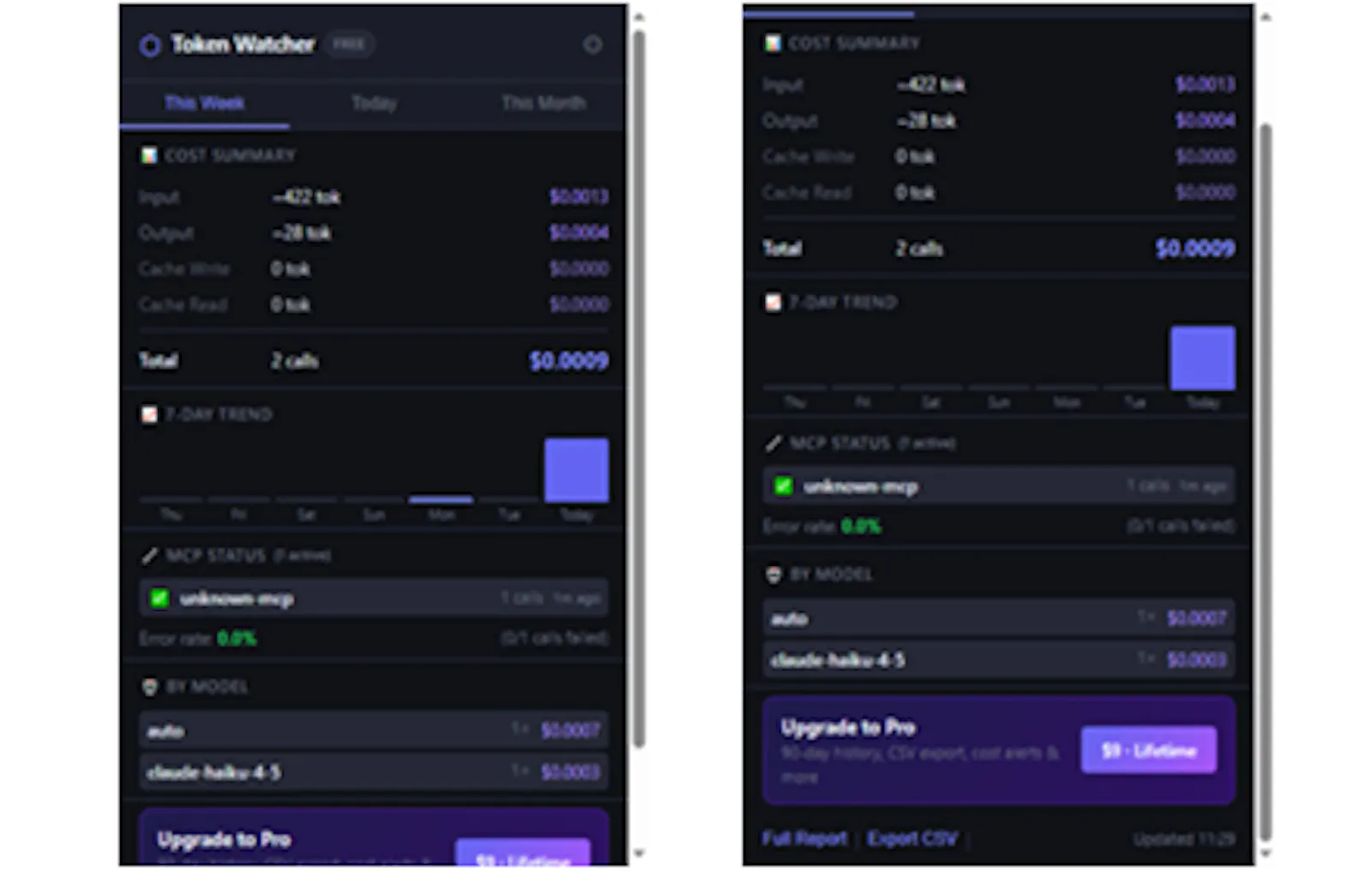 Token Watcher  screenshot 3