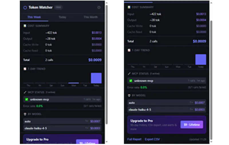 Token Watcher  screenshot 3