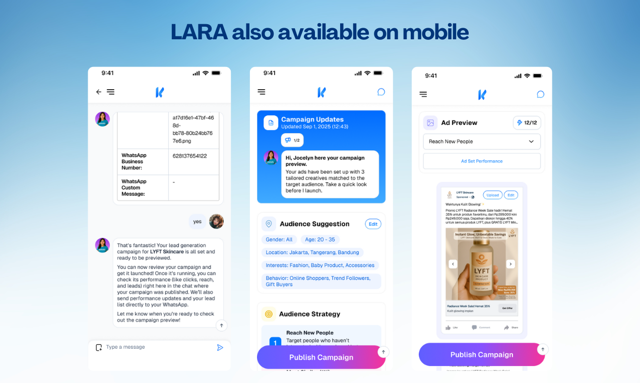 LARA | AI That Runs & Optimizes Ads gallery image