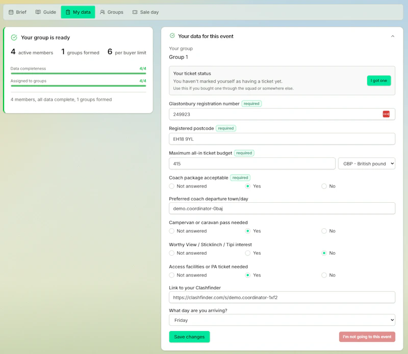 TicketSquad screenshot 5