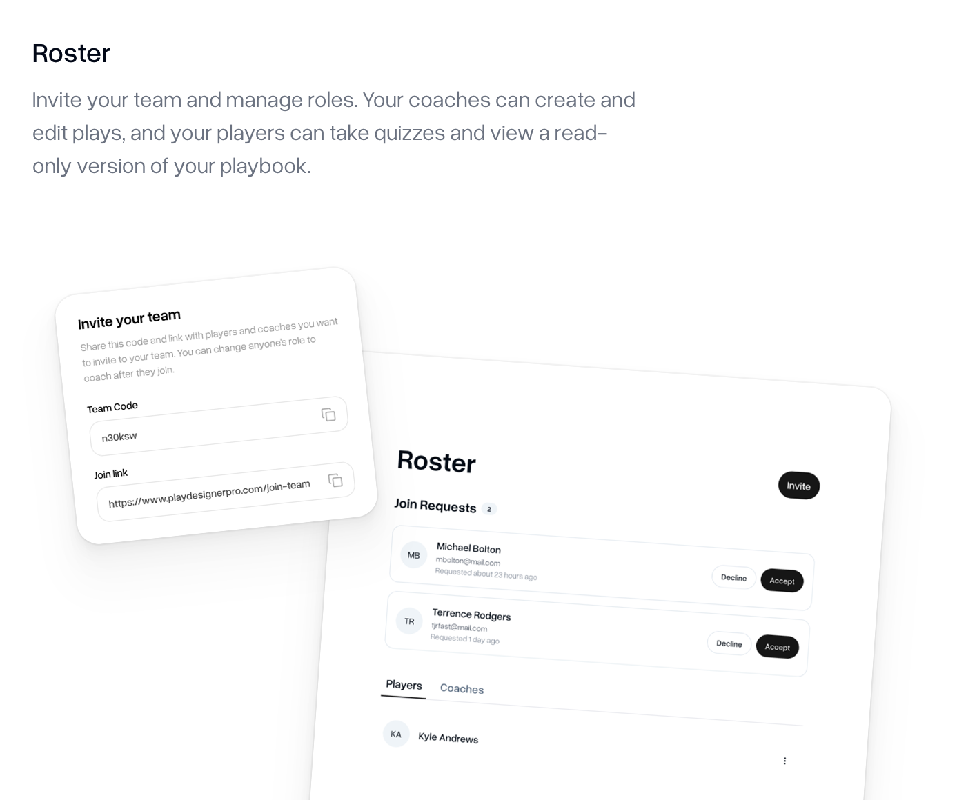 Mídia 4 de Play Designer Pro - Turn your football playbook into Duolingo-style quizzes