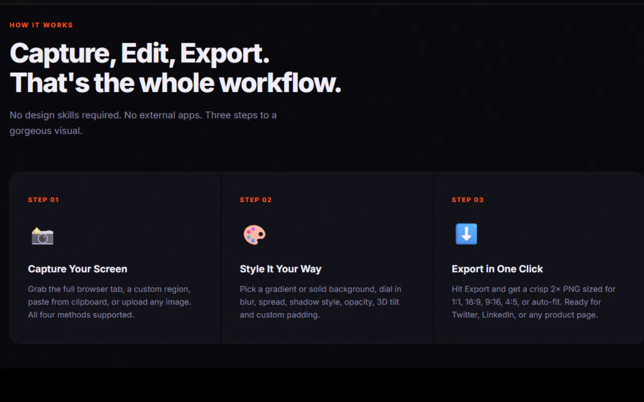 Screenshot Beautifier Pro gallery image