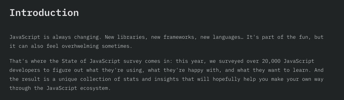 The State Of JavaScript Survey media 3