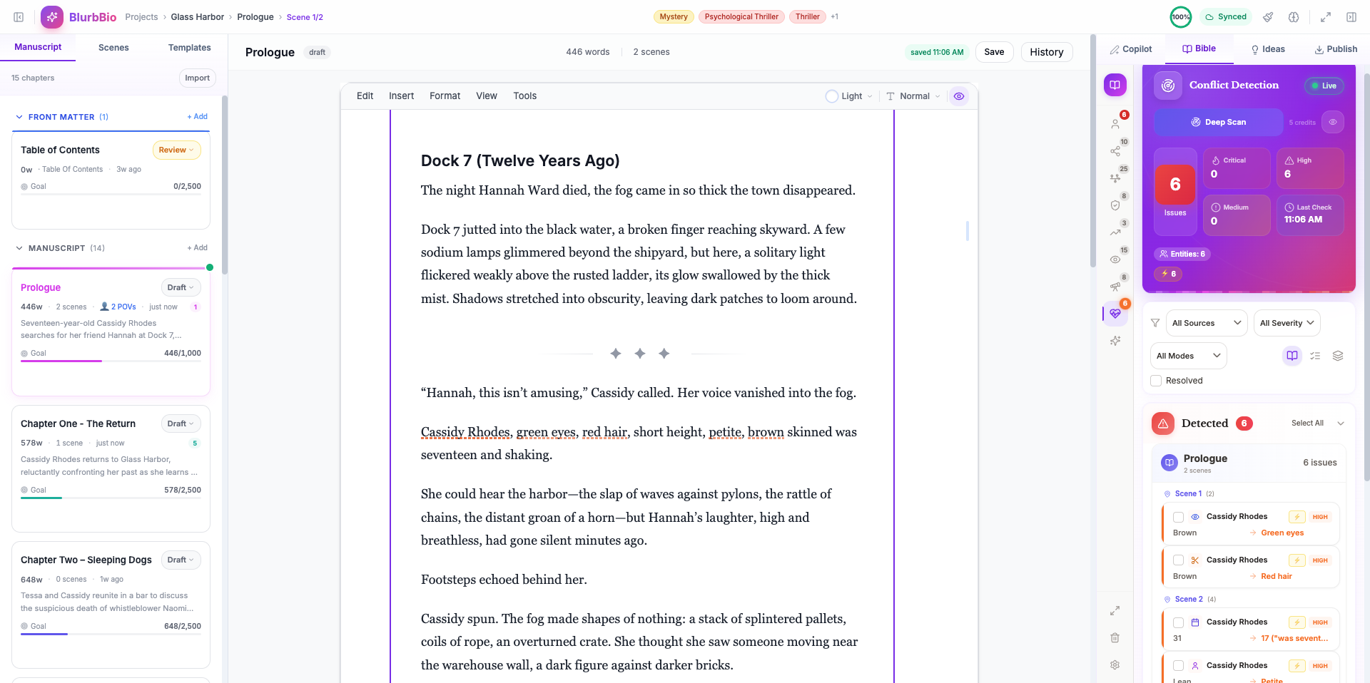 BlurbBio - Screenshot 4 showing product features and functionality