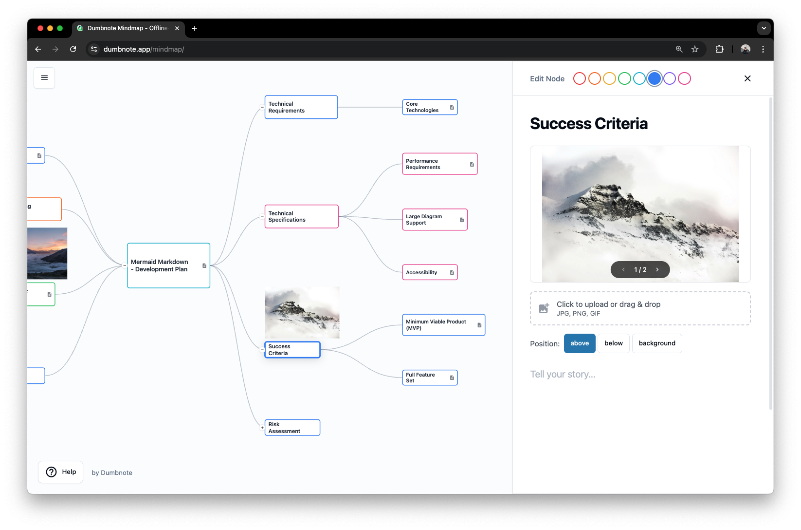 Dumbnote - Mindmap gallery image