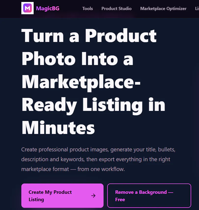 MagicBG: Product Listing Studio gallery image