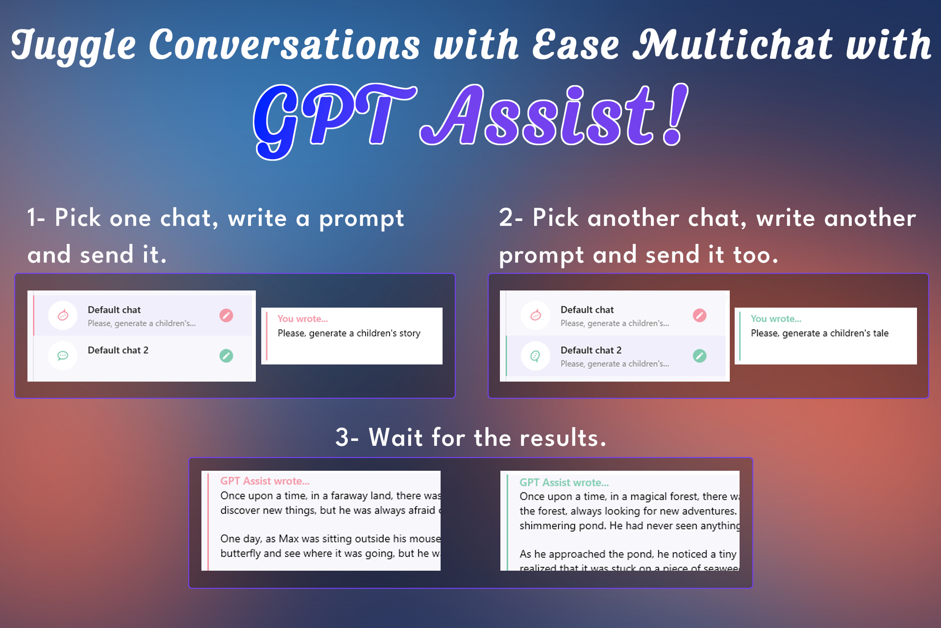 Media GPT membantu - Chatgpt, lebih cepat dan lebih bijak dengan gptassist! 6