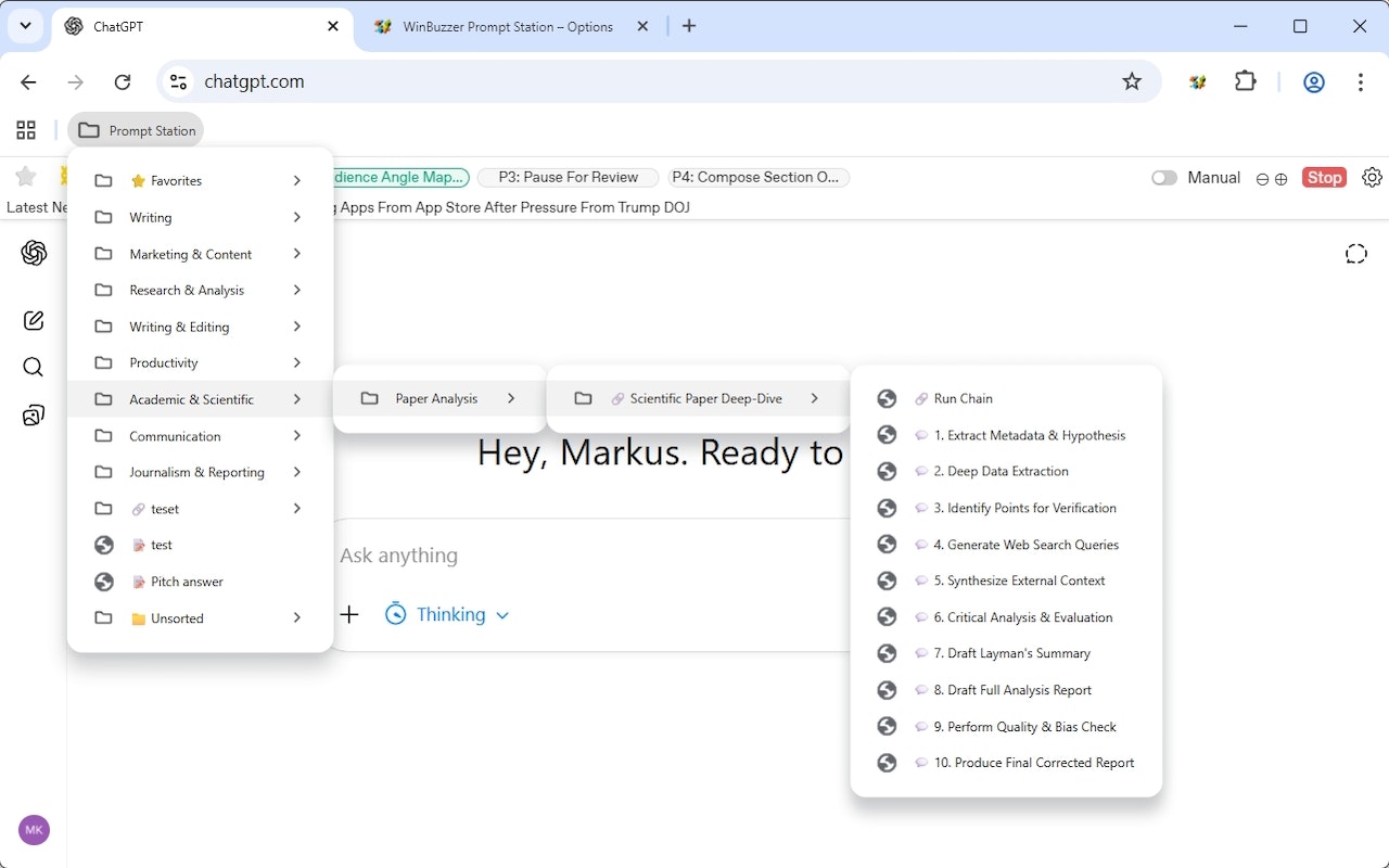 Winbuzzer Prompt Station gallery image