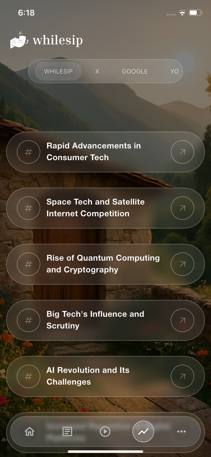 Média Whilesip - Nouvelles alimentées par AI, rattrapez le monde, en quelques instants. 5