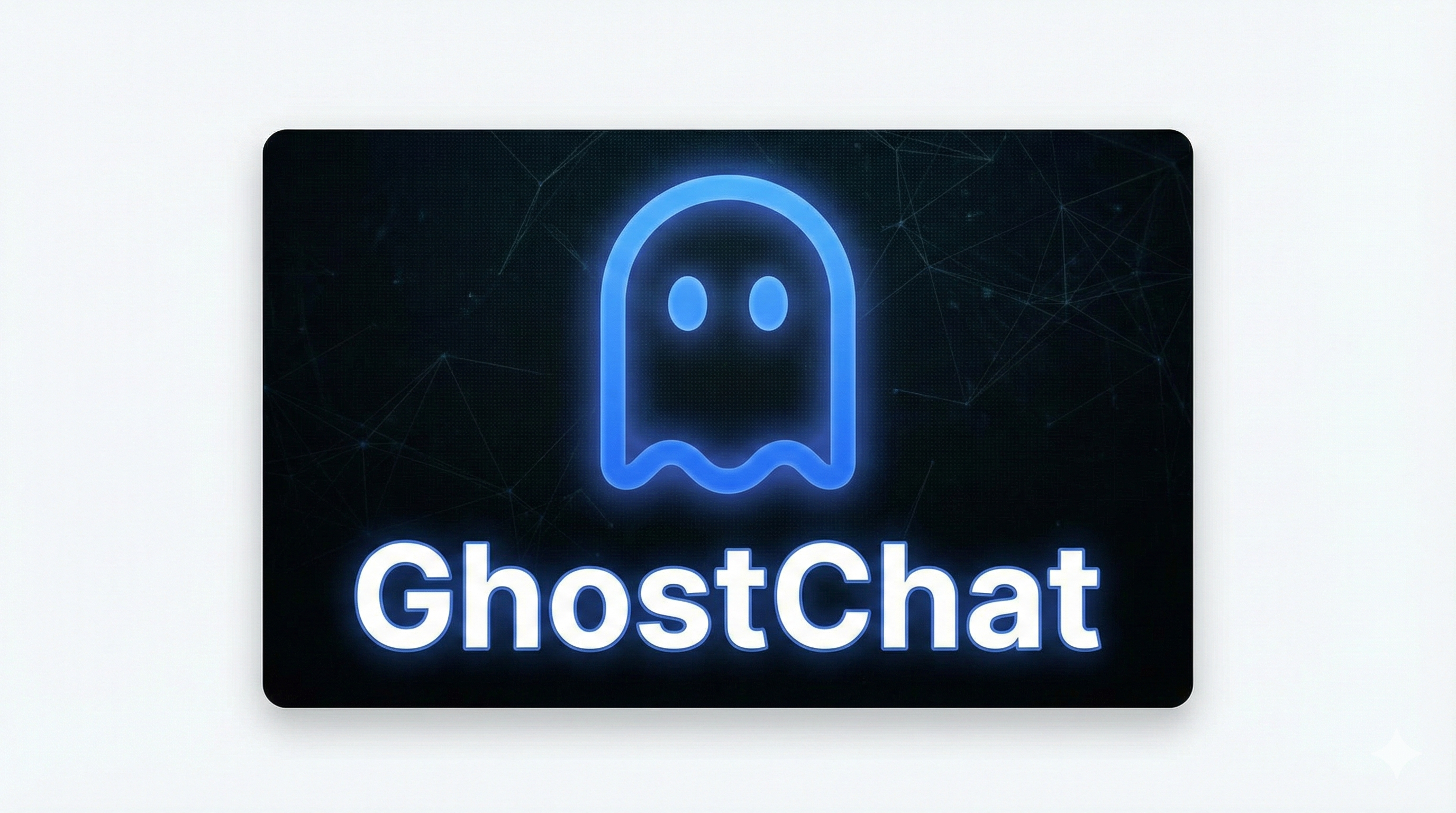 GhostChat - Product Hunt launch logo and brand identity