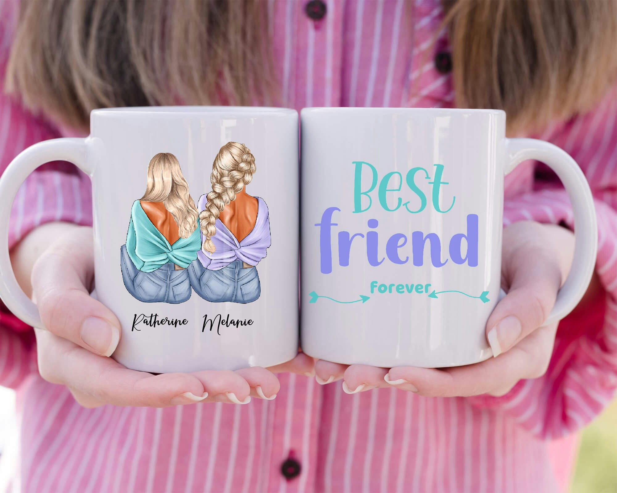 Personalized cartoon portrait gifts - Design fun, personalized gifts that deliver love. media 1