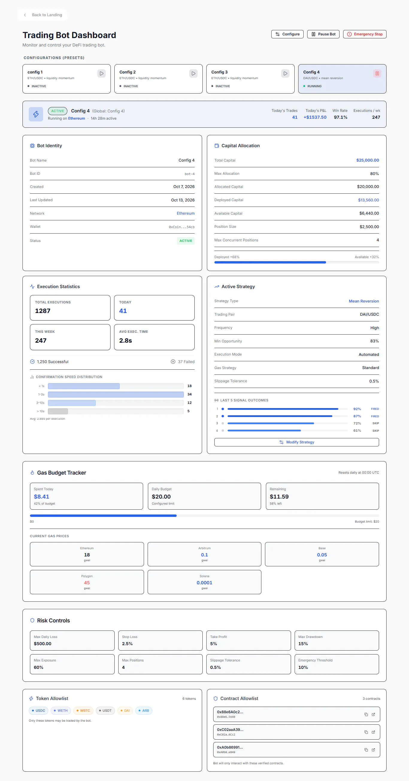 DeFi Trading Bot gallery image