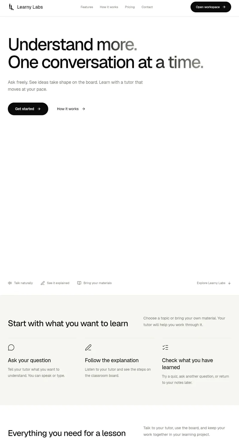 Learny Labs screenshot 2