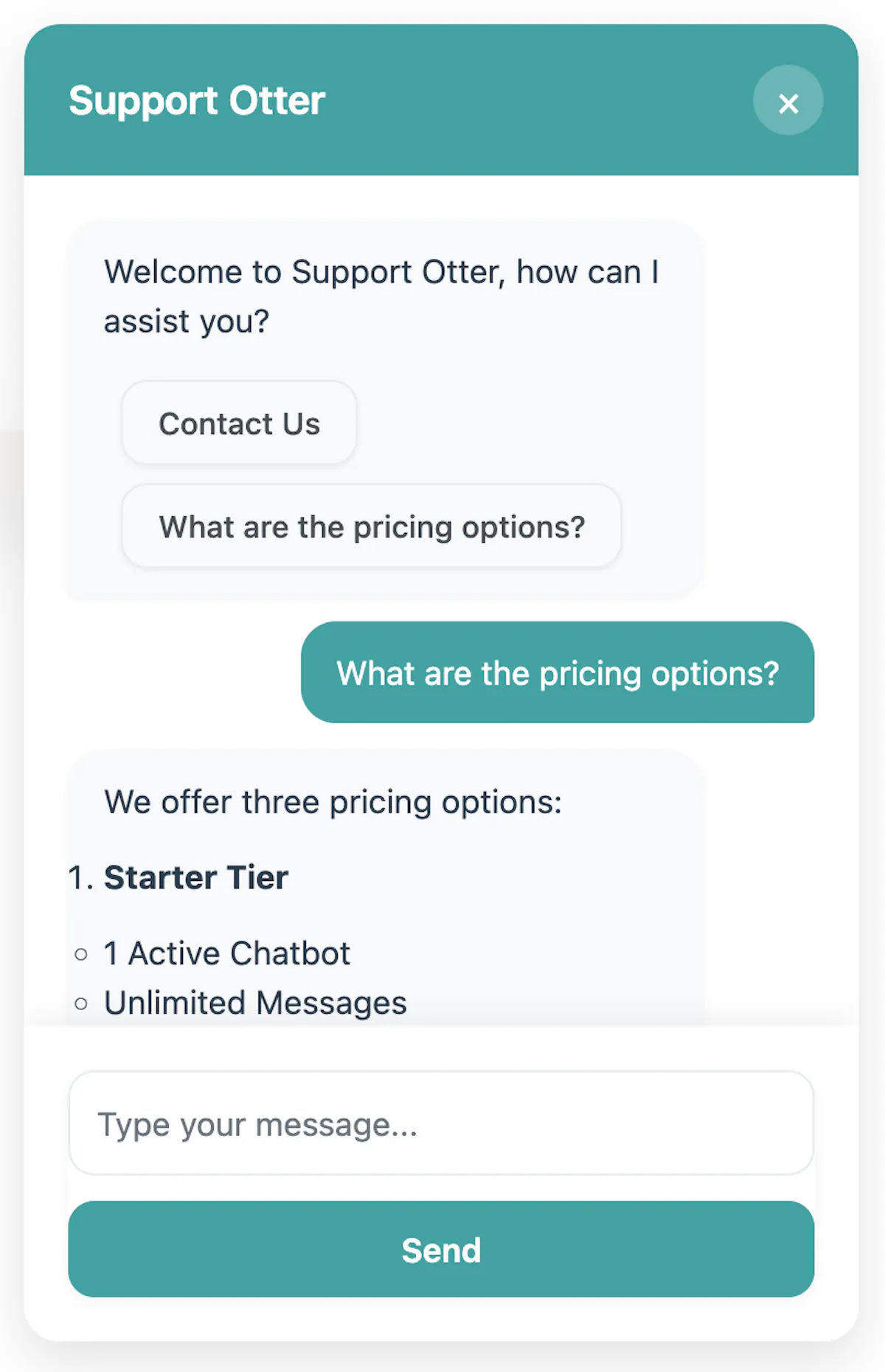 Support Otter