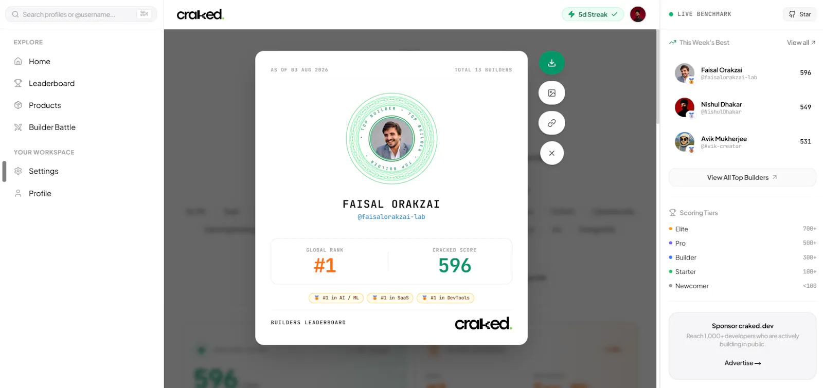 craked.dev screenshot 3