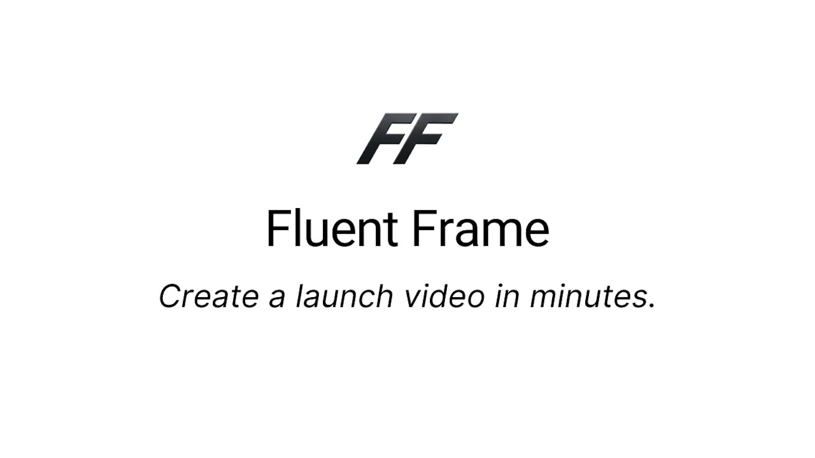 Fluent Frame screenshot 1 (video preview)