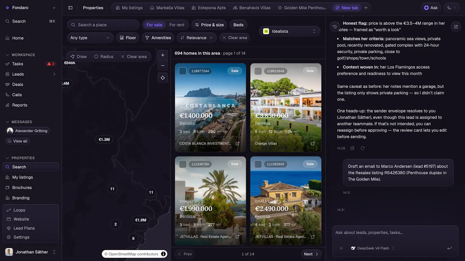 Fondaro screenshot 1