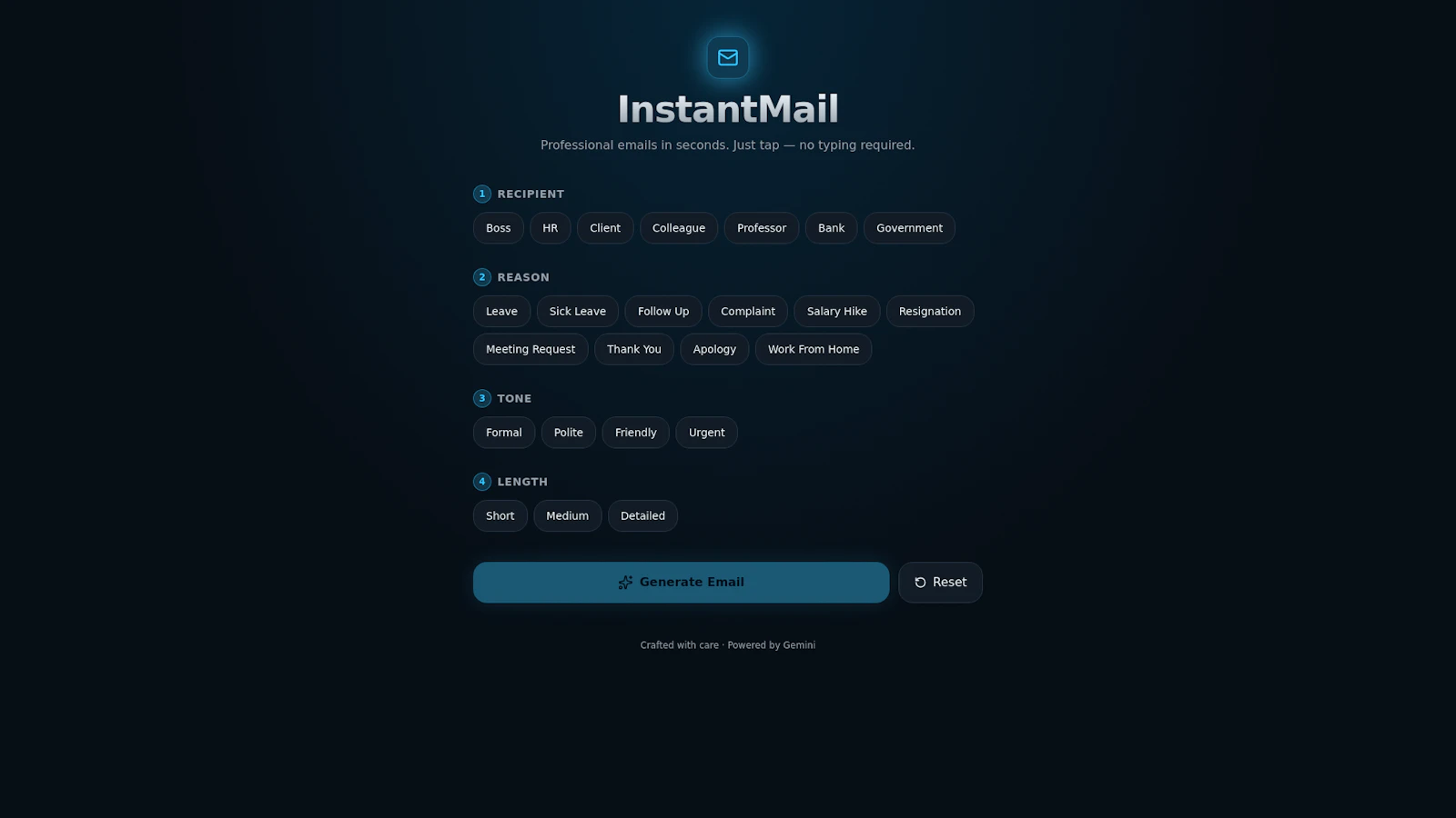 InstantMail screenshot 1