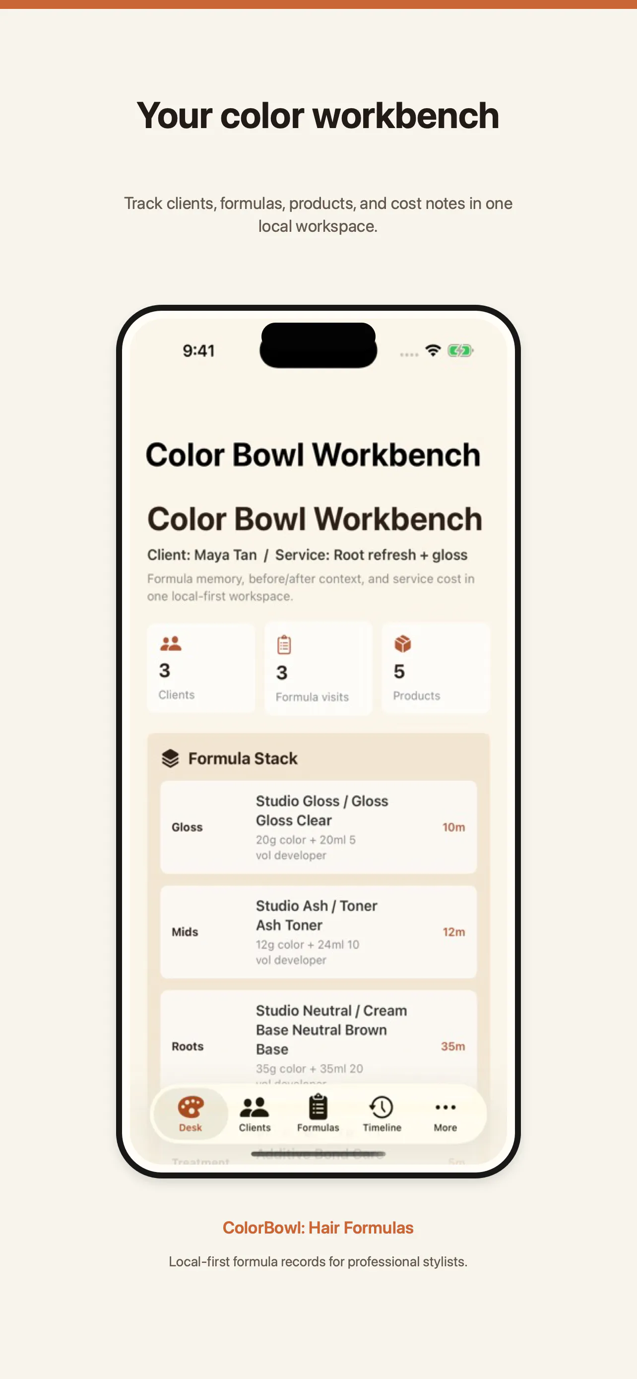 ColorBowl: Hair Formulas gallery image