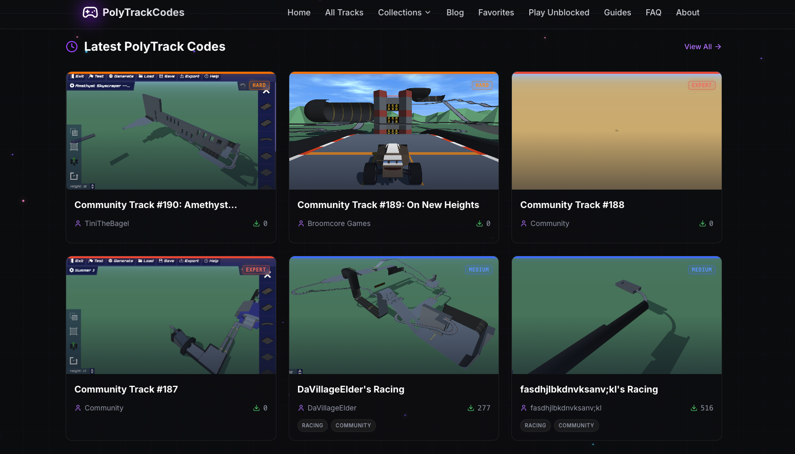 PolyTrackCodes gallery image