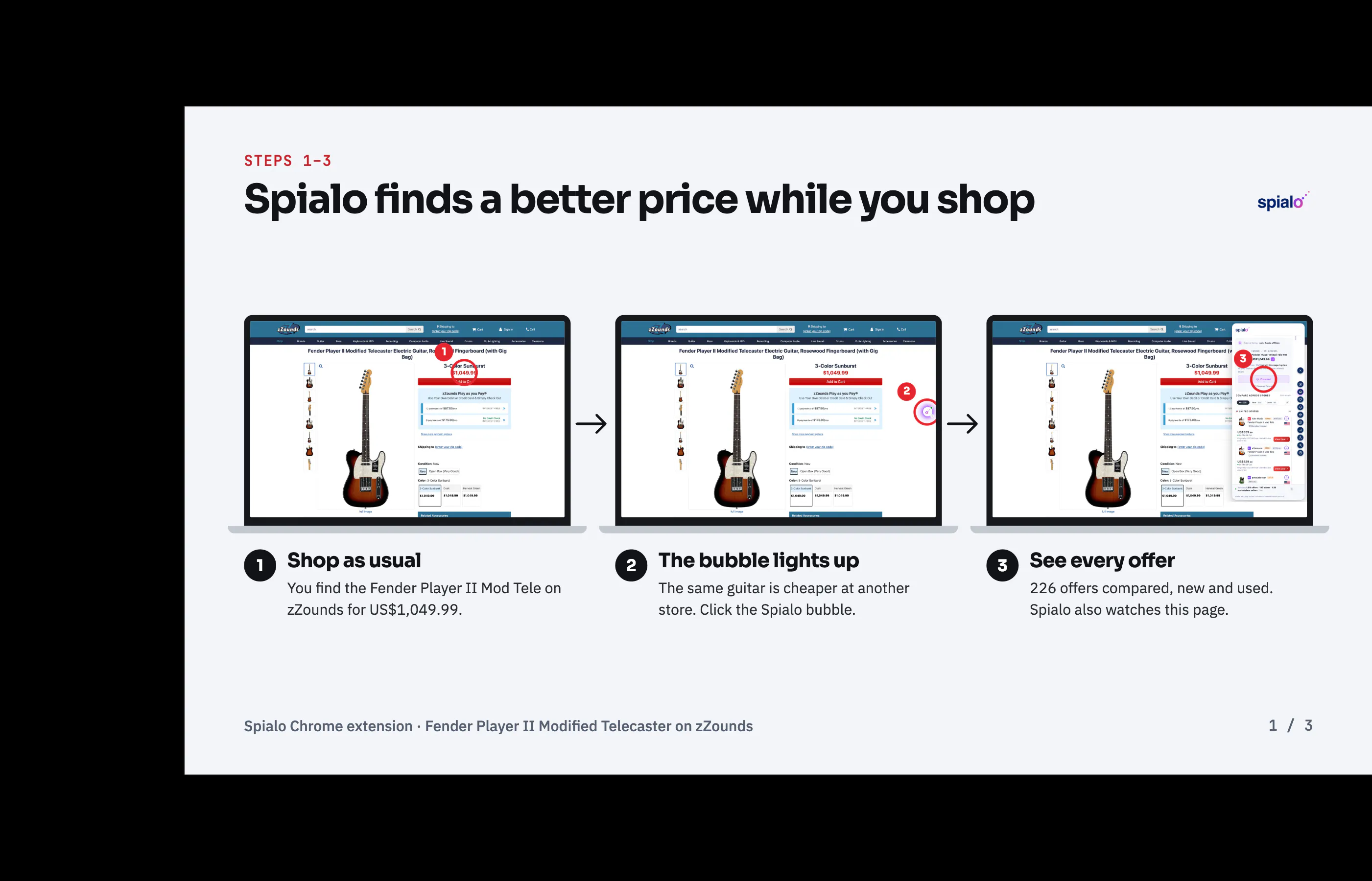 Spialo: Music Gear Price Comparison gallery image