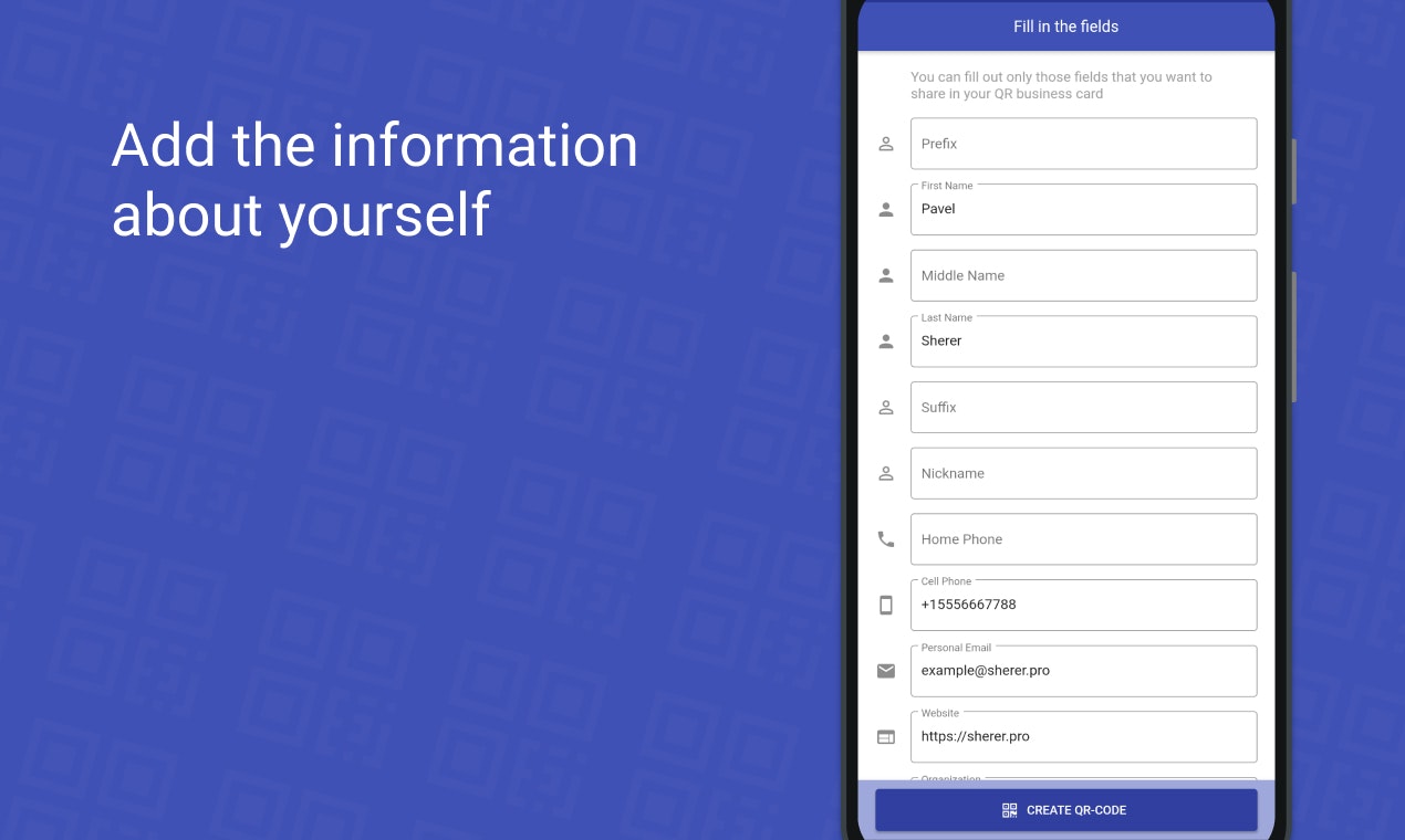 QR Card gallery image