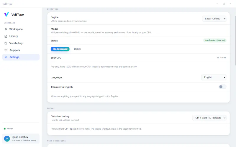 VoltType screenshot 3