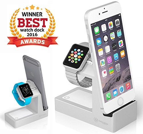 Basecamp Apple Watch Charger with Nightlight and iPhone/iPad ports gallery image