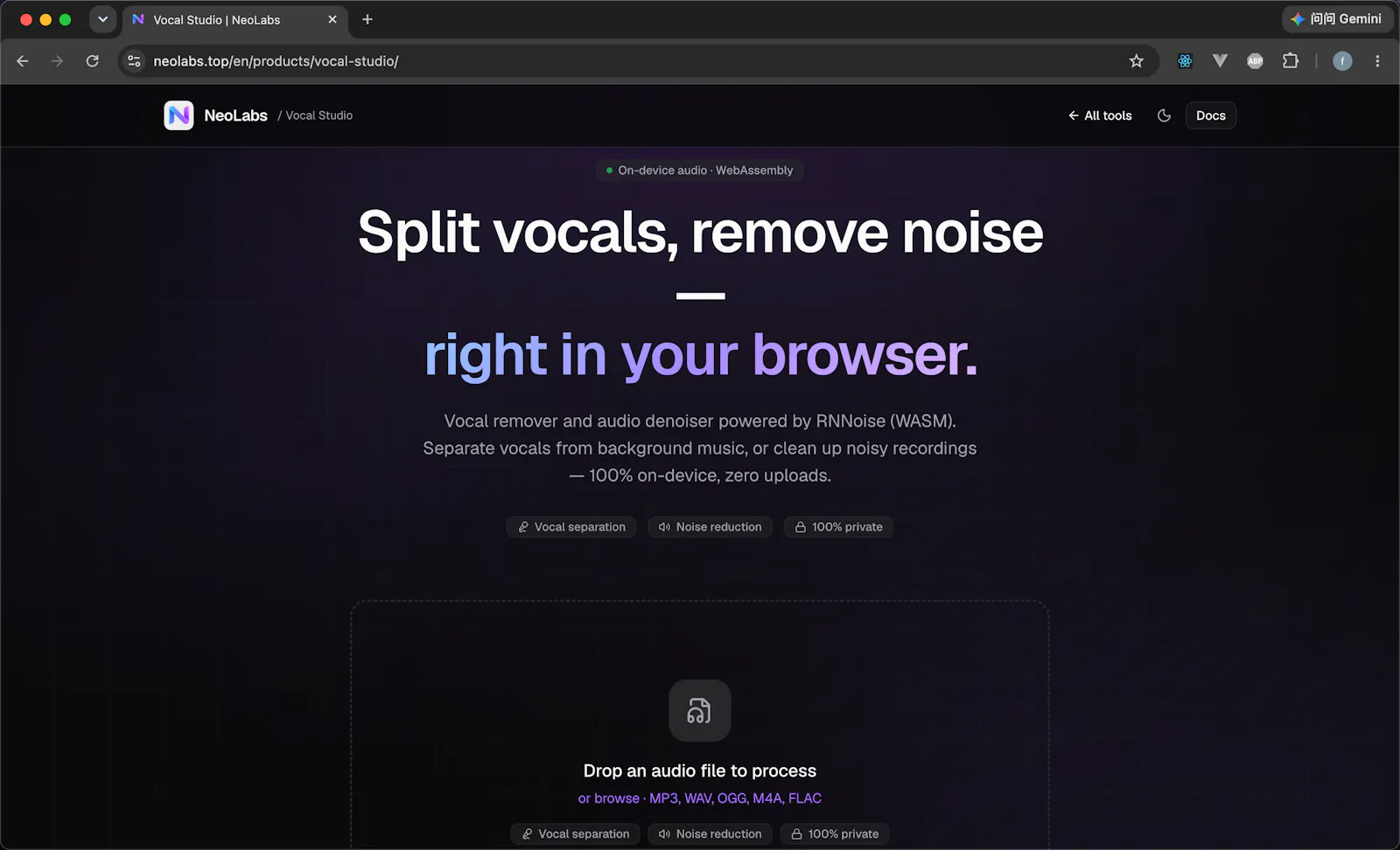 neolabs.top - All-in-one local AI tools screenshot 7