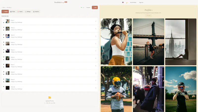PortfolioDrop screenshot 2