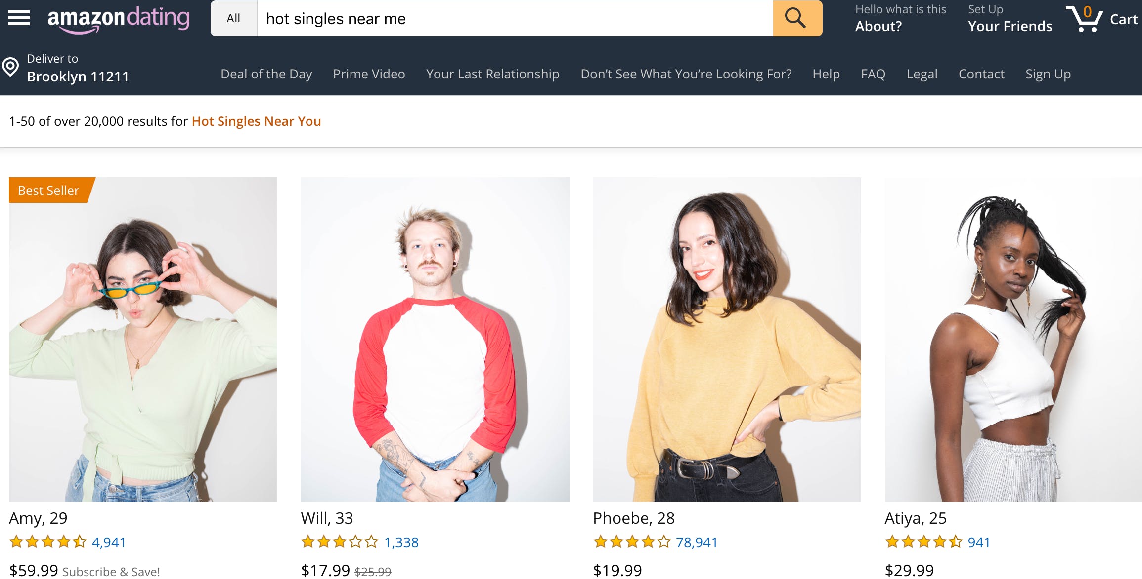 Check out Amazon Dating