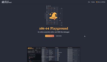 x86-64 playground gallery image
