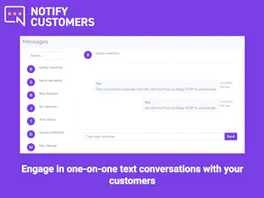 Notify Customers gallery image