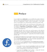 Comprehensive List of Math Symbols gallery image