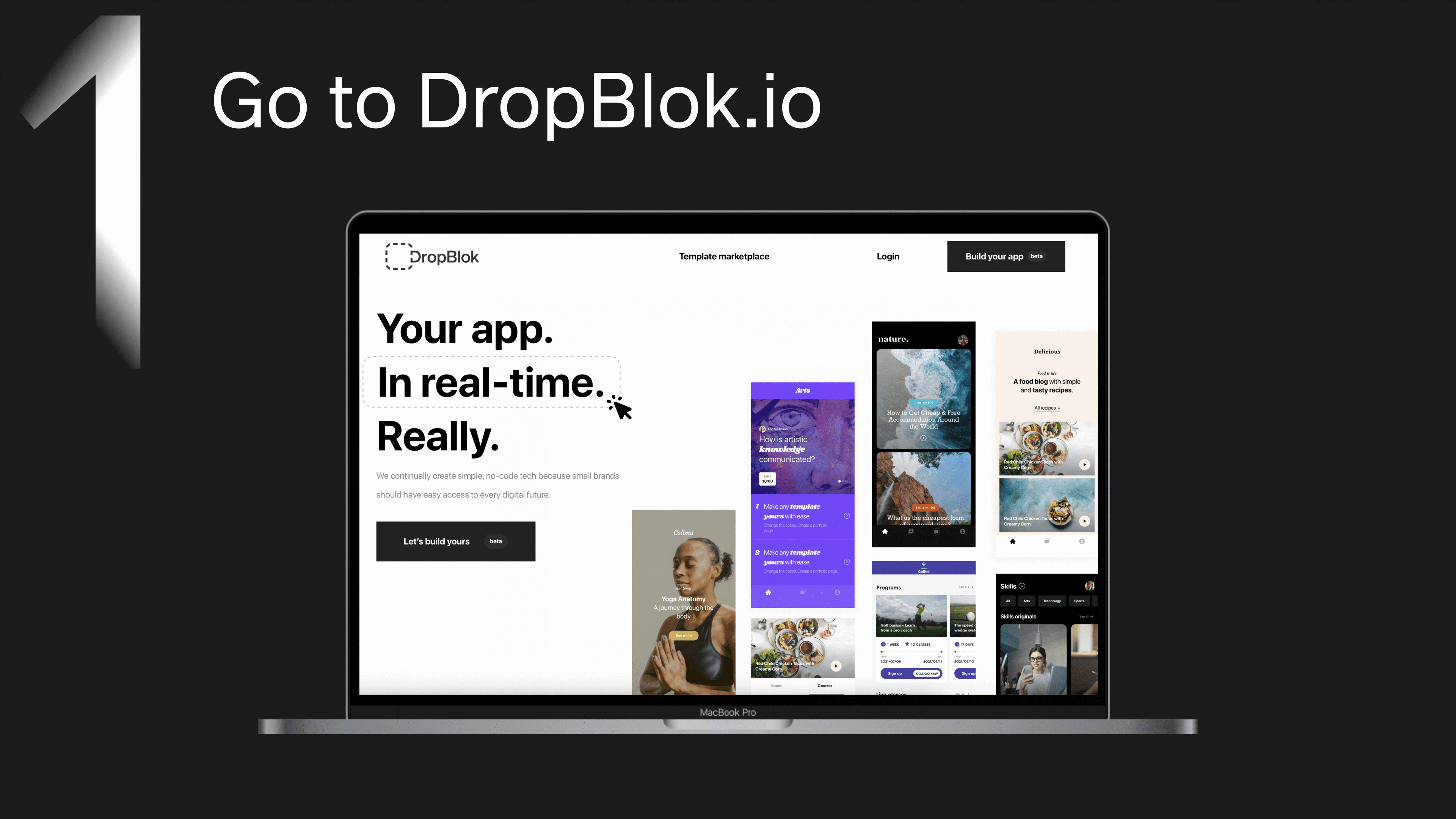 Dropblok el constructor de aplicaciones media 1