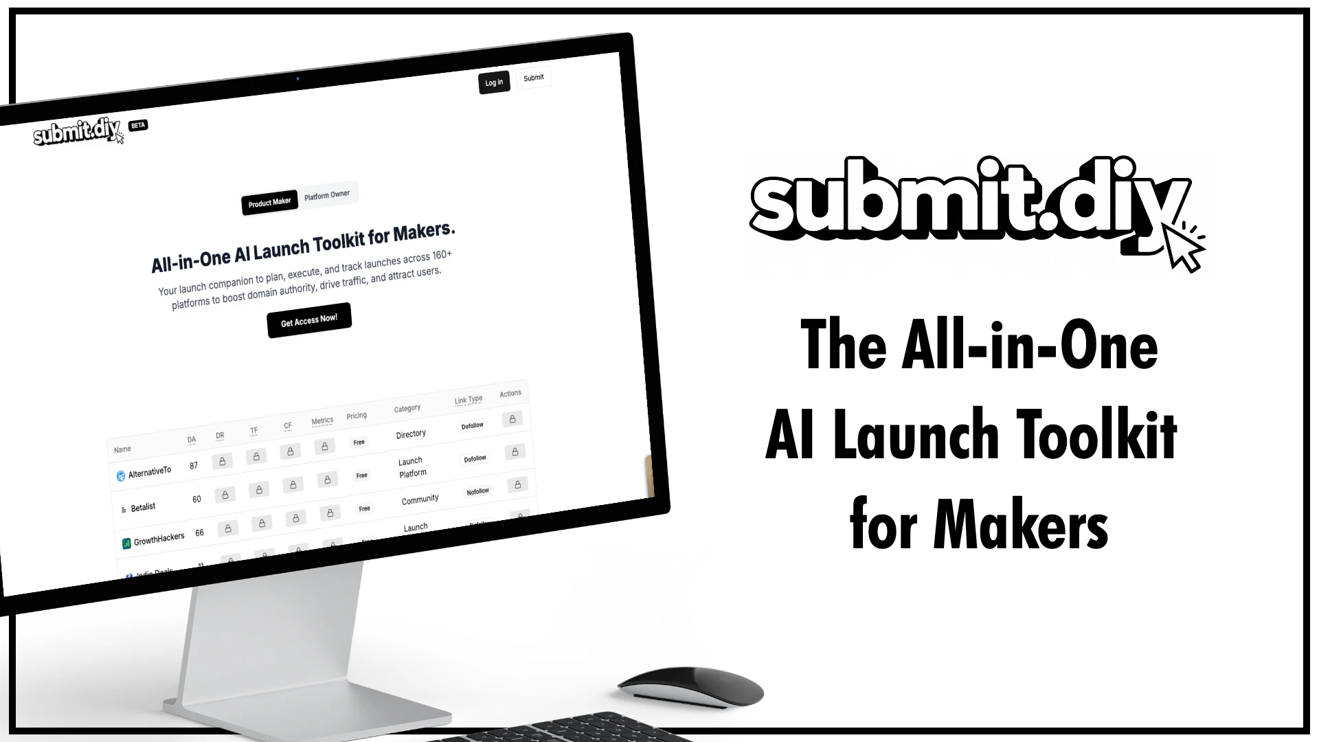 Submit.DIY screenshot 1