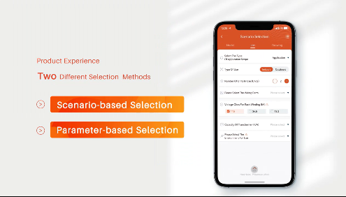 Pianificato - App di progettazione per la selezione digitale di trasformatori di potenza media 4