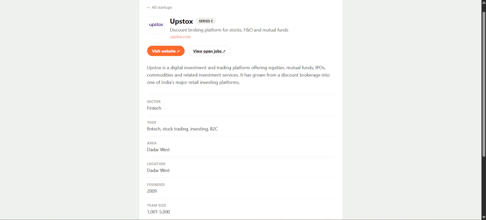 Mumbai Startup Map screenshot 3