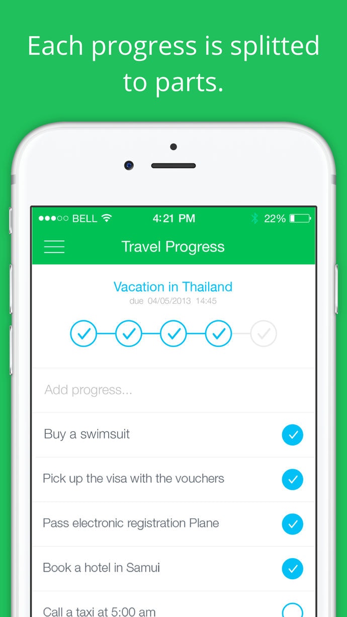 Progressio - Goal & Tasks Tracker gallery image