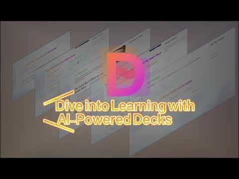 startuptile DiveDeck.AI-A multi-layered content deck builder