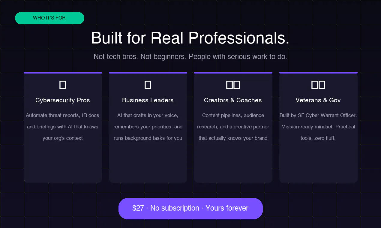 Your Personal AI Agent Starter Kit のプロダクトバナー