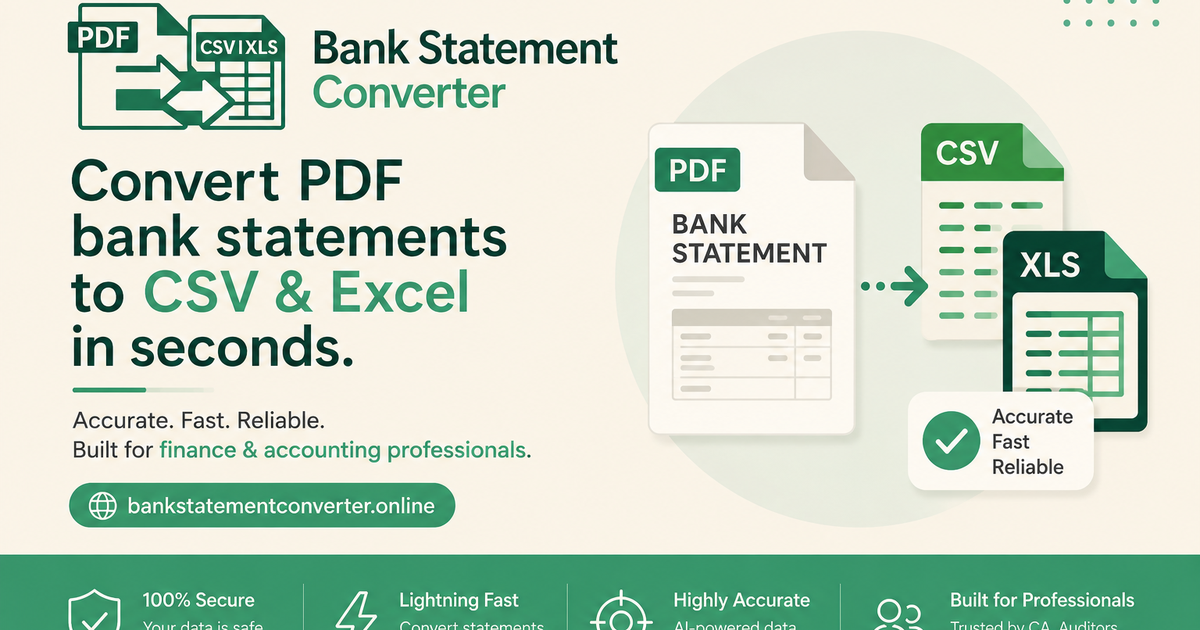 Bank Statement Converter gallery image