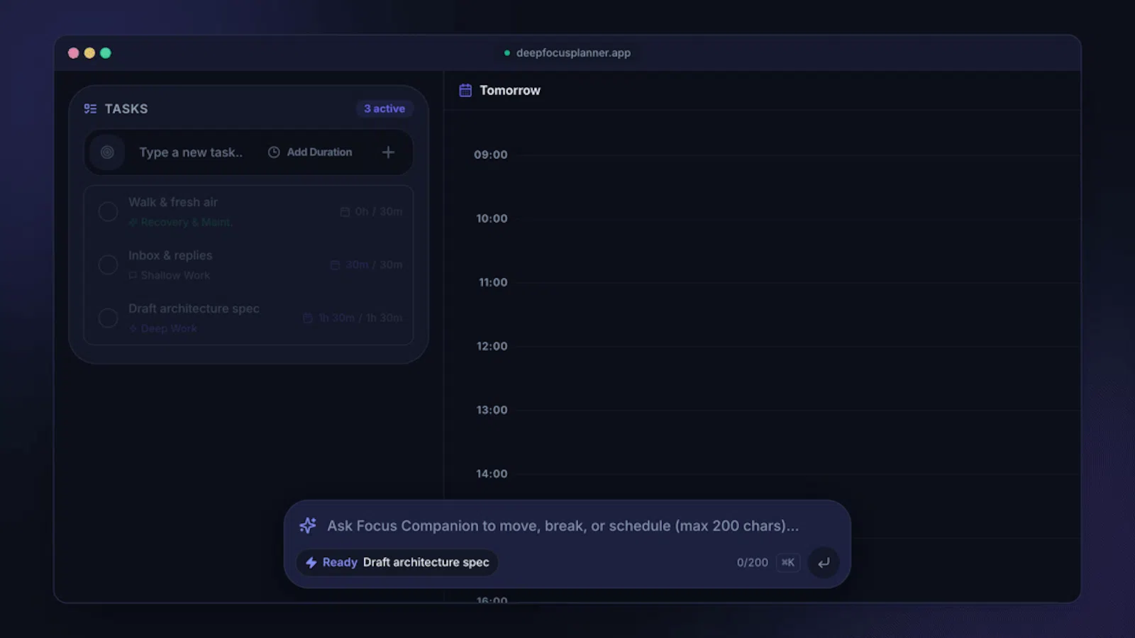 Deep Focus Planner screenshot 5